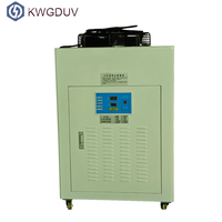 Machine à polymériser les lampes UV plates circulaires multifonctionnelles à bande transporteuse de 600mm de large avec réservoir d'eau LED pour séchage UV