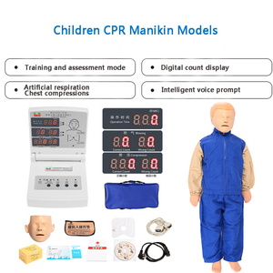 Manekin Pelatihan <span class=keywords><strong>CPR</strong></span> Anak Lanjutan CPR170 Model Simulasi Pertolongan Pertama yang Realistis untuk Ilmu Kedokteran & Pelatihan - Product Image 2