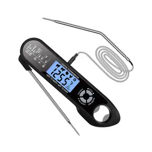 Intelligent alarm oven food thermometer waterproof thermometer