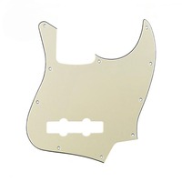 Pickguard JB Bass, Panneau Jazz Bass, Plaque de protection pour basse, Sans trou pour truss rod, Accessoires d'instruments de musique en gros