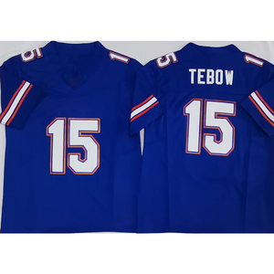 2025 Nieuwe Heren 2 DJ Lagway 15 Tim Tebow Florida College Football Shirts Beperkte Oplage Gestikte American Football Uniform Wedstrijdshirt - Product Image 6