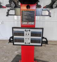 Machine d'alignement de pneus de voiture 3D à quatre roues avec caméra Sony haute précision 8M et vitesse d'équilibrage de 180 tr/min