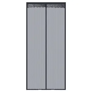 Màu Đen Sọc Mô Hình Kim Cương Lưới Cửa Từ Màn Hình Mosiquito Net <span class=keywords><strong>Fly</strong></span> Màn Hình - Product Image 1