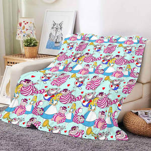 Nueva Manta de Felpa para Niñas con Diseño de la Princesa Alicia, Personalizada con Diseño de Anime y Dibujos Animados, Suave Manta de Franela - Product Image 4