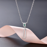 POLIVA Collier à maillons en argent martelé avec pendentif anneau, grand anneau, connecteur ovale, connecteurs dorés, cadeau pour couple