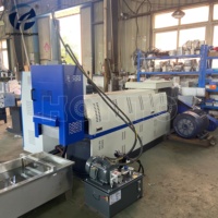 HONTO HT--100 Fournisseur fiable Machine de pelletisation à vis simple à refroidissement par eau pour la fabrication de granulés plastiques