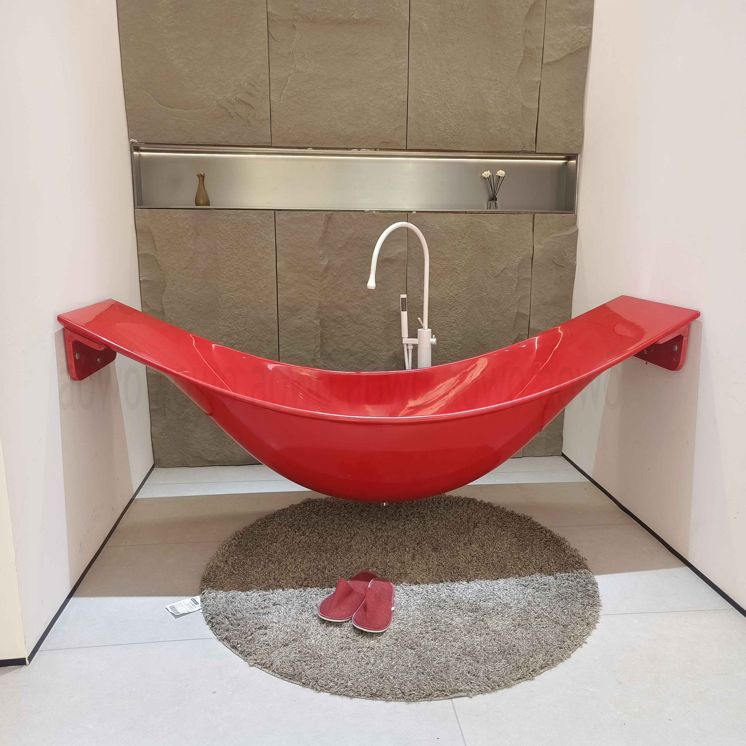 Luxurise Hngematte-Badewanne aus Kunststein mit Marmormuster-Design,  solider Oberflche, Jacuzzi, Harz-Glasfaser-Wasserbecken fr  Hotelbadezimmer| Alibaba.com