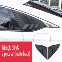 Accessoires modifiés pour la décoration de la fenêtre triangulaire arrière des persiennes, pour la dixième génération d'Accord INSPIRE