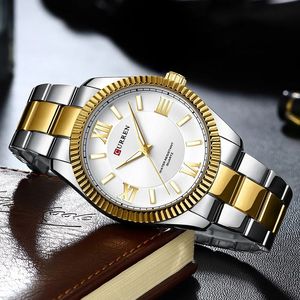 Reloj CURREN 8453 Original en Oferta, Reloj de Cuarzo para Hombre, Resistente al Agua, Reloj de Pulsera Luminoso de Acero Inoxidable para Hombre - Product Image 4