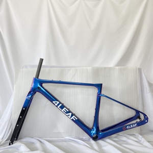 Bicicleta de Carretera 4 LEAF G45 de Fibra de Carbono, Cuadro para Bicicleta de Gravel T700, Frenos de Disco Hidráulicos, Manillar de Aluminio, Ruedas 700*45C, 2*11 <span class=keywords><strong>Shimano</strong></span> <span class=keywords><strong>105</strong></span> - Product Image 1