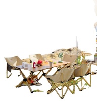 Table pliante moderne et légère, design en forme d'œuf, en fer, pour pique-nique en plein air, camping, jardin
