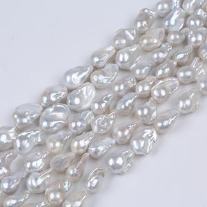 Perles d'eau douce roses Dabarok Mars de Zhuji en gros, 13-20 mm, perles naturelles, matériaux pour collier DIY - Product Image 1