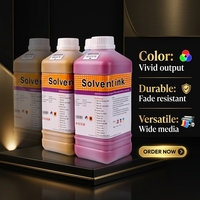 Bon prix encre à solvant konica 512i 30pl pour imprimante Flora/Allwin/Taimes