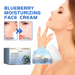 Hoygi crema sbiancante ai mirtilli naturali 50ml GMP certificata pulizia profonda Anti-rughe essenza per la cura della pelle del viso - Product Image 2