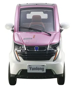 Mini coche eléctrico de 4 ruedas para adultos, vehículo personal totalmente alimentado y tripulado de nueva energía, hecho en china