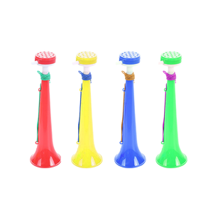 Corneta <span class=keywords><strong>de</strong></span> Plástico Ligera <span class=keywords><strong>de</strong></span> Alta Calidad Marca MUDA, <span class=keywords><strong>Precio</strong></span> <span class=keywords><strong>de</strong></span> Fábrica, Vuvuzela para Animar en Partidos <span class=keywords><strong>de</strong></span> Fútbol o Fiestas - Product Image 1