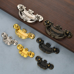 Large Size Antique Furniture Handle Chinese-Style Home Decoration Leading Trend New Elegant Packaging Box Handle <b>for</b> Cabinet Use - Product Image 5