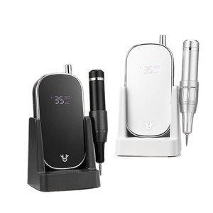 เครื่องเจียรเล็บแบบชาร์จ USB 35000 รอบต่อนาที พร้อมโลโก้สั่งทำ ไฟฟ้า กำจัดเจลยูวี E-File - Product Image 1