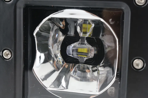 Foco LED Yehsong para vehículos Jeep, 3x3 pulgadas, 20W, luces antiniebla todoterreno tipo cubo con control remoto y retroiluminación RGB - Product Image 2