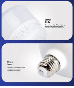 Bombilla LED de bajo consumo para venta al por mayor, tipo globo, base E27, ultrabrillante, corriente constante, protección ocular, CRI 90 - Product Image 3