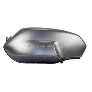 Moto personnalisée boîte à huile vintage cyclomoteur Scooter réservoir de carburant 10L fer café Racer rétro modifié moto réservoirs d'essence - Product Image 1