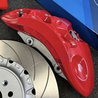 Kit de Frenos Grandes 8N Akebono 6 para Grand Cherokee WK2, Ford F150, Chrysler 300C, Nissan Z52, Volkswagen Touareg, Kia, Qoros, BMW F36, E90