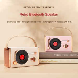 Haut-parleur rétro tendance 2025, boîte à <span class=keywords><strong>son</strong></span> sans fil <span class=keywords><strong>de</strong></span> haute qualité, mini haut-parleur portable vintage <span class=keywords><strong>avec</strong></span> <span class=keywords><strong>radio</strong></span> <span class=keywords><strong>FM</strong></span> - Product Image 4