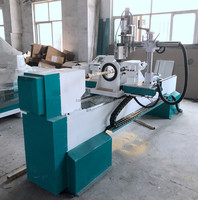 Machine à tournage CNC pour bois Jinan Camelcnc, fabriquée en Chine, moteur pas à pas 3-5kW, pour pieds de chaise/d'escalier, CA-1530, double lame, un mandrin