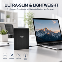 Drive Optik Eksternal Bertenaga Kabel Ganda, Pembakar DVD-RW Kecepatan Tinggi untuk Pembuatan Disk yang Stabil, Laptop PC MacBook Komputer