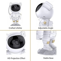 Offre Spéciale astronaute galaxie projecteur lampe étoile nébuleuse ciel LED veilleuse projecteur avec minuterie et télécommande