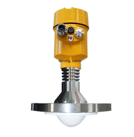 Capteur de niveau radar sans contact Shkeqi RS485 HART avec connexion à bride, sortie 4-20 mA, portée 0-70 m, acier inoxydable 304/316L, 0,5 % FS