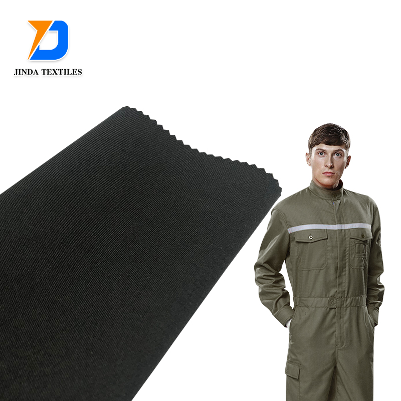100% хлопчатобумажная саржа Jinda, трикотажная хлопчатобумажная ткань, полиэстер, хлопчатобумажная форма, саржа, рабочая одежда, трикотажная ткань