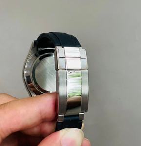 Orologi di Lusso con Cristallo Zaffiro Luminoso, <span class=keywords><strong>Timer</strong></span> Multifunzione, 42mm, Acciaio Inossidabile 904L, Orologi da Polso Hiphop per Uomo - Product Image 6