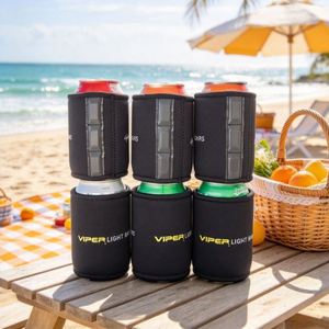 Bolsa y Porta Latas Magnético Aislado de Neopreno Personalizado con Diseño Plegable Impermeable para Latas - Product Image 3