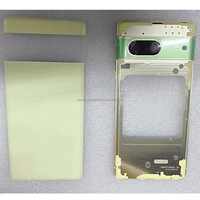Coque intermédiaire Pixel 7, couvercle supérieur en verre, panneau inférieur, cadre de boîtier, design de barrette, couvercle arrière de batterie Pixel 7 pour Google
