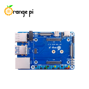 บอร์ดพื้นฐาน <span class=keywords><strong>Orange</strong></span> <span class=keywords><strong>Pi</strong></span> CM4 พร้อมช่อง M.2 M-KEY ชิปประมวลผล Rockchip คอมพิวเตอร์บอร์ดเดี่ยวสำหรับการพัฒนา ใช้งานร่วมกับ Raspberry <span class=keywords><strong>Pi</strong></span> CM4 <span class=keywords><strong>I2C</strong></span> ได้ - Product Image 1