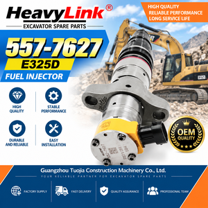 Inyector de Combustible 557-7627 para Excavadora E325D, Pieza de Repuesto Nueva para Motor Diésel - Product Image 1