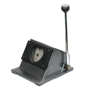 Toàn Bộ Hình Trái Tim Kim Loại Huy Hiệu Nút Pin Nhà Sản Xuất Máy Làm Bao Gồm Máy Cắt Giấy - Product Image 2