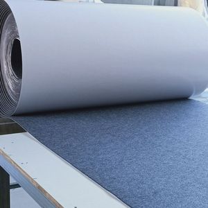 Offre Spéciale 100% Polyester Non-tissé Tissu auto-adhésif feutre voiture raclette matériaux adhésif dos feutre feuilles auto-adhésif feutre - Product Image 2