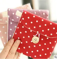 여성 귀여운 위생 패드 파우치 냅킨 주최자 휴대용 키 동전 지갑 신용 카드 저장 가방