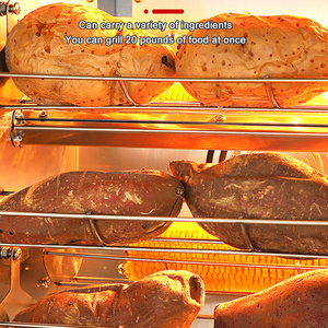 Nhà Máy Trực Tiếp 220V Thương Mại Điện Thiết Kế Mới Sử Dụng Mới Giá Cả Cạnh Tranh Điện Nướng Lò Cho Nướng Bánh Mì Bánh - Product Image 6