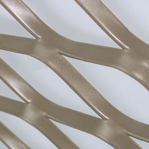 מחיר המפעל באיכות גבוהה נירוסטה מיקרו מגארד רשת אלומיניום פלדה מגולוונת זהב מורחבת רשת מתכת - Product Image 4