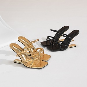 Sandales à lacets uniques et tendance, style original, élégantes, sexy, talons de créateur de luxe pour femmes - Product Image 6