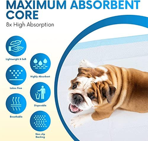 Almohadilla Absorbente para Mascotas, Fuerte Absorción de Agua, Conveniente para Viajes de Mascotas - Product Image 2