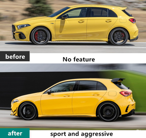 <span class=keywords><strong>Spoiler</strong></span> Posteriore per <span class=keywords><strong>Mercedes</strong></span> W177 A180 A200, Upgrade Stile A45 A45s - Product Image 5