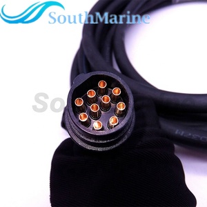 688-8258A-20 Principale Cavo di Cablaggio per Yamaha Motore Fuoribordo 703 Scatola di Controllo A Distanza, 10 Pin, 16.4ft - Product Image 2