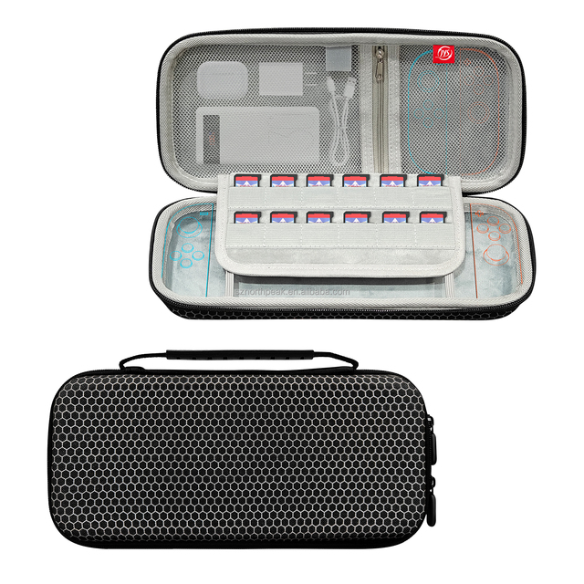 EVA Portable Carrying Case for N Switch 2 Shockproof Storage Bag Portal Handbag Travel Zipper Case for Switch 2 Accessory