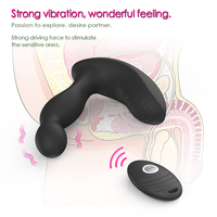 Y Love Erwachsenen-Sexspielzeug Männlicher und Weiblicher Prostata-Massager Kabellose Steuerung 10 Frequenzen Wasserdicht IPX6 USB-Aufladbarer Analplug