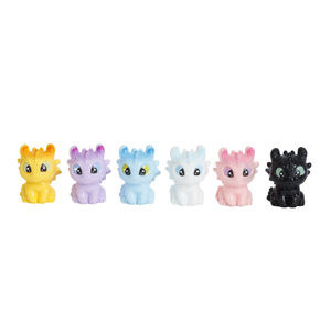 <b>Rainbow</b> <b>Candy</b> Diy Creative Studio Resin Toothless Mini Animal Figurines For Home Decoration Lifelike Craft Ornament - Product Image 5