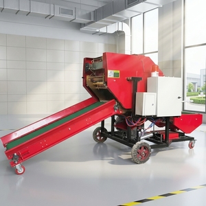 Máquina Envolvedora Automática de Pacas Redondas para Heno y Ensilaje, con Motor y Película Estirable de Grado Alimenticio - Product Image 2